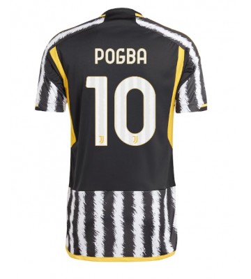 Juventus Paul Pogba #10 Replika Hjemmebanetrøje 2023-24 Kortærmet